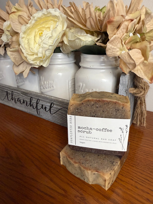 Mocha-Coffee Scrub Bar